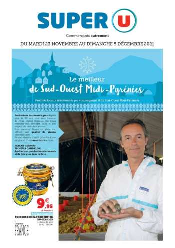 Catalogue SUPER U - 23/11/2021 - 05/12/2021.
