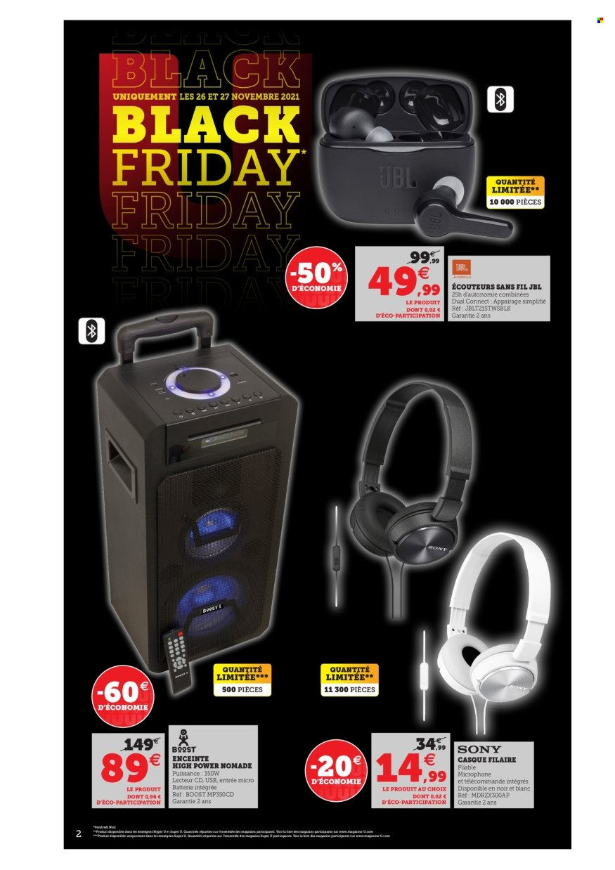 Catalogue SUPER U - 26/11/2021 - 27/11/2021. Page 2