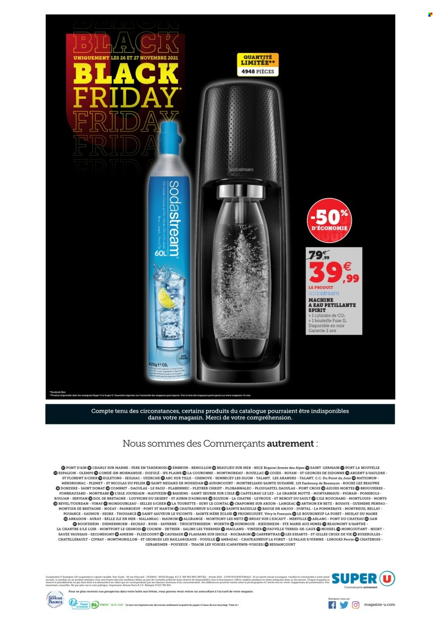 Catalogue SUPER U - 26/11/2021 - 27/11/2021. Page 8