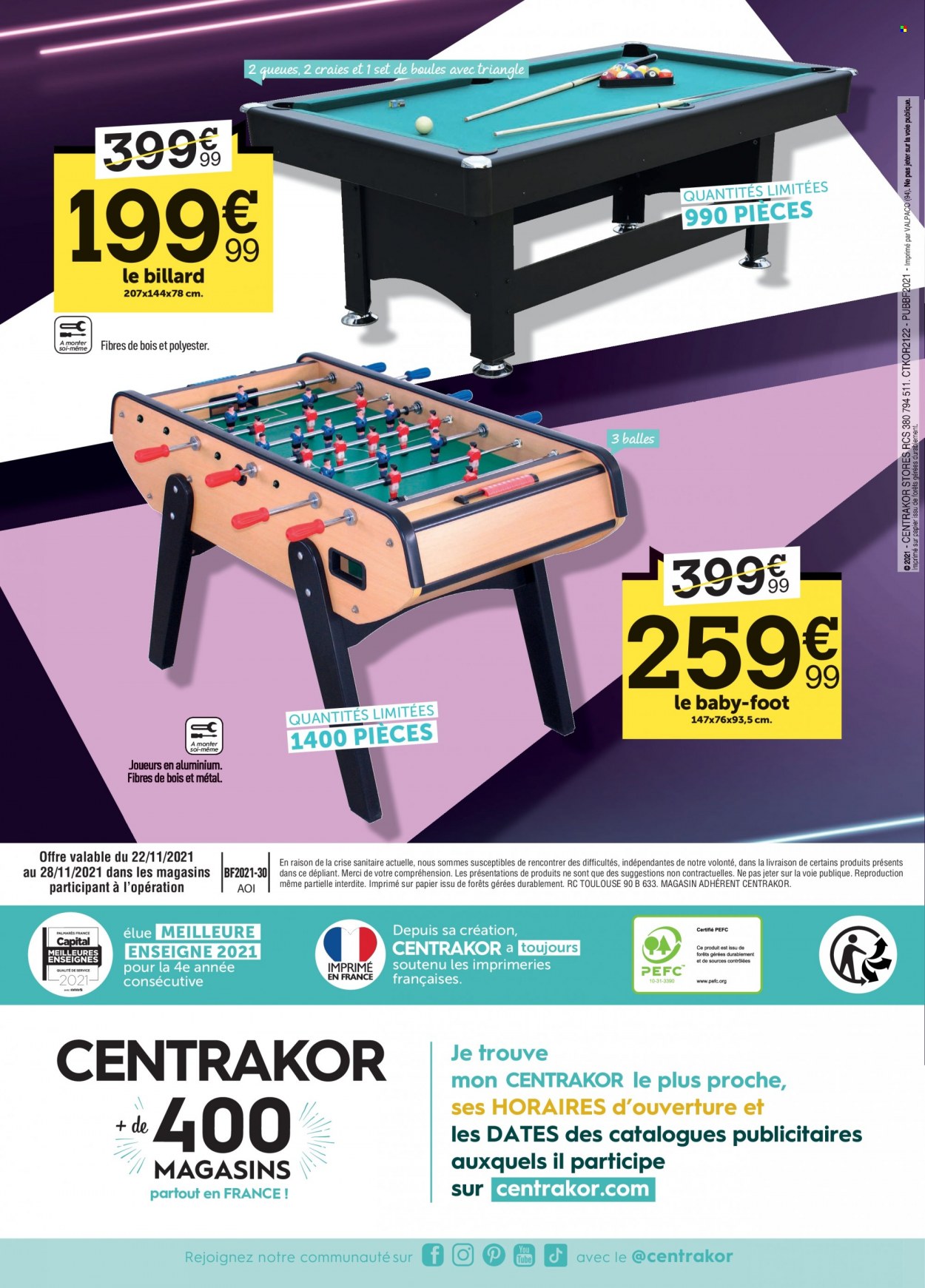 Catalogue Centrakor - 22/11/2021 - 28/11/2021. Page 4