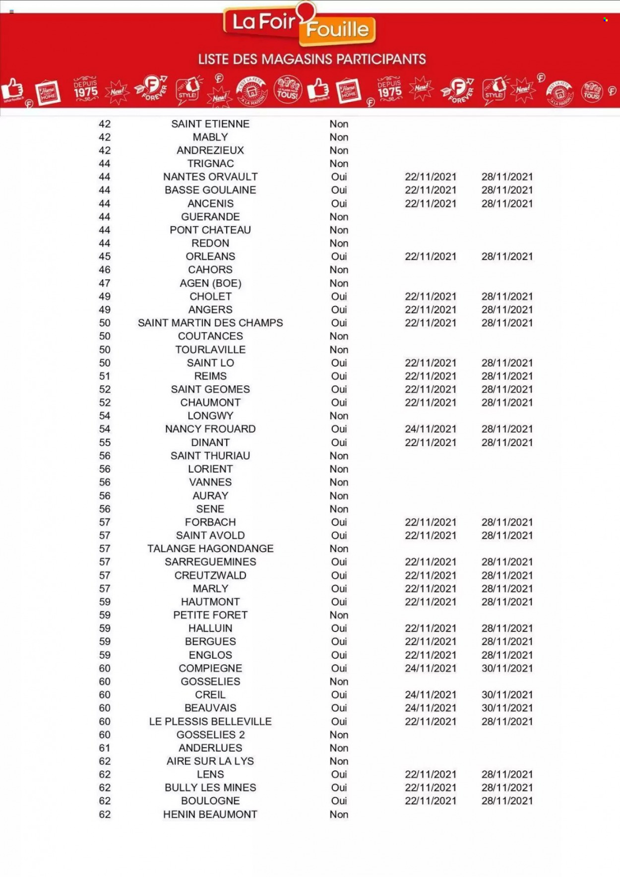 Catalogue La Foir'Fouille - 22/11/2021 - 28/11/2021. Page 39