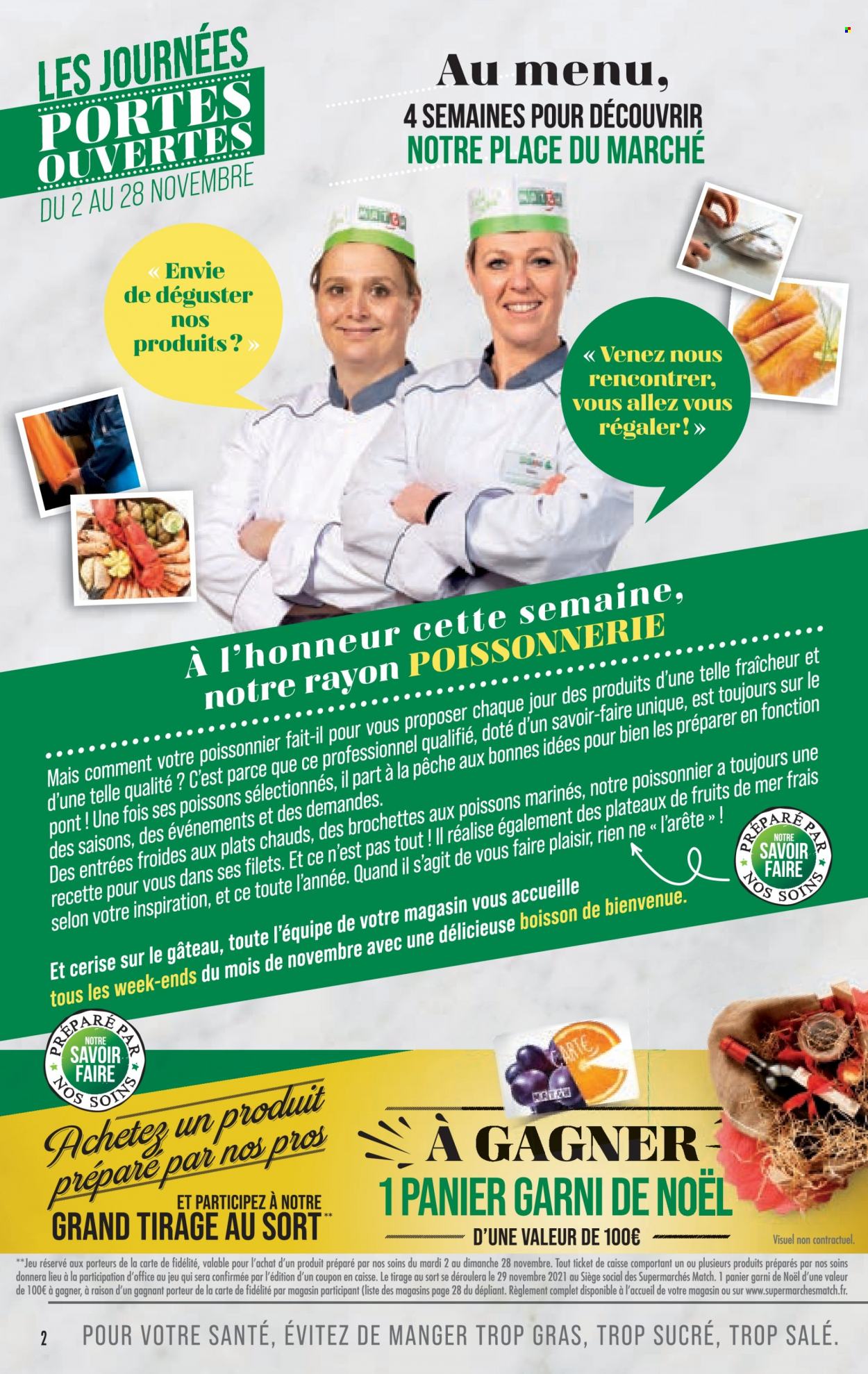 Catalogue Supermarché Match - 23/11/2021 - 28/11/2021. Page 2