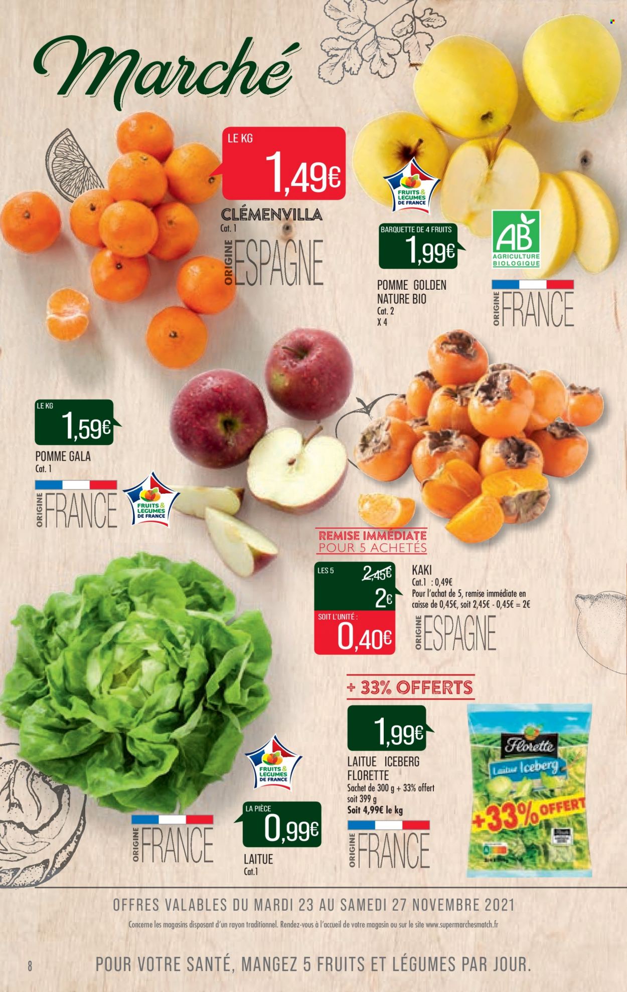 Catalogue Supermarché Match - 23/11/2021 - 28/11/2021. Page 8