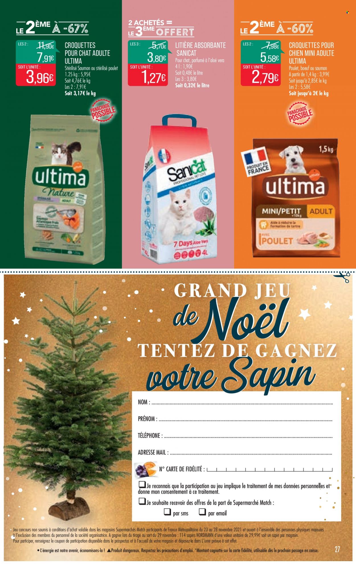 Catalogue Supermarché Match - 23/11/2021 - 28/11/2021. Page 27