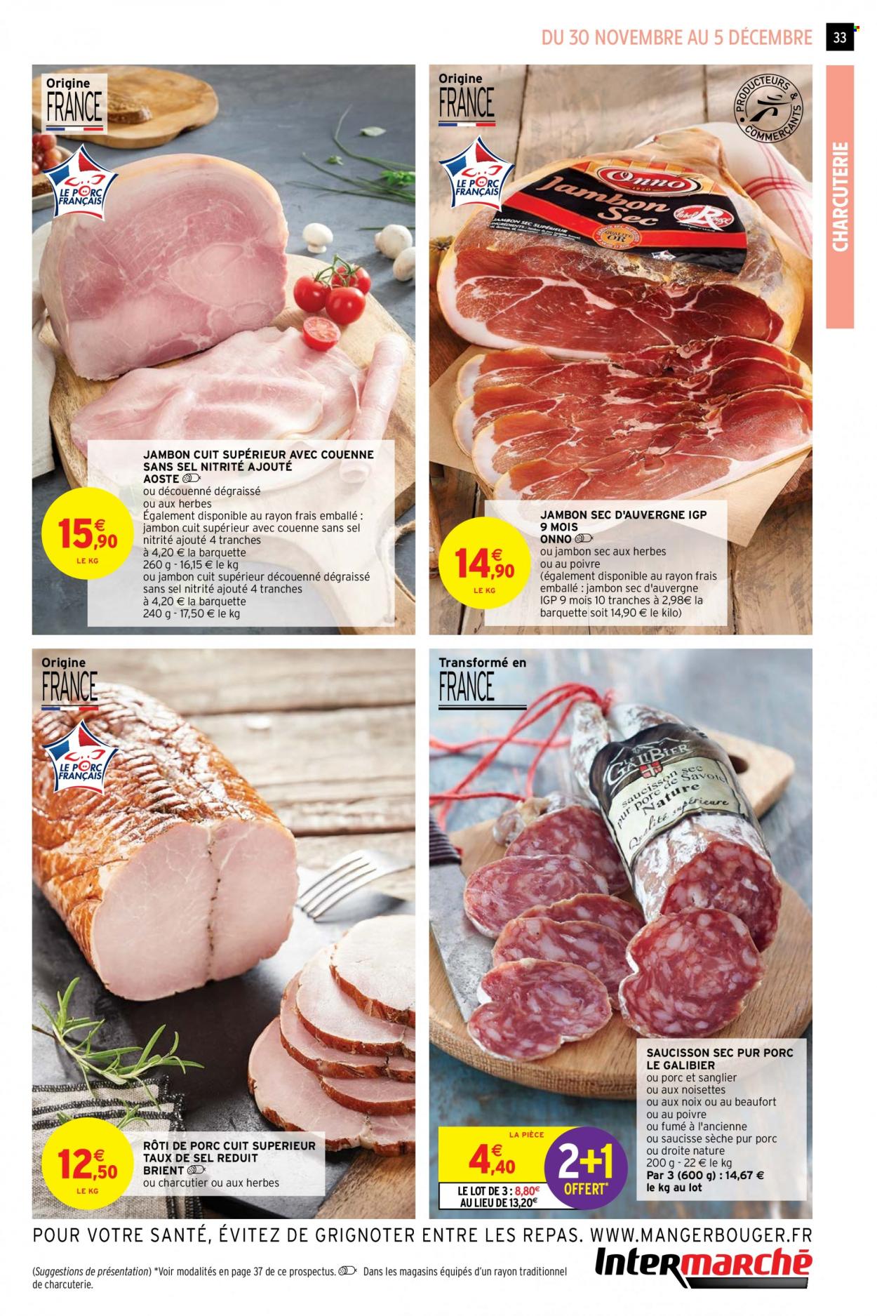 Catalogue Intermarché Super - 30/11/2021 - 05/12/2021. Page 33