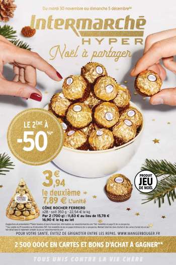 Catalogue Intermarché Hyper - 30/11/2021 - 05/12/2021.