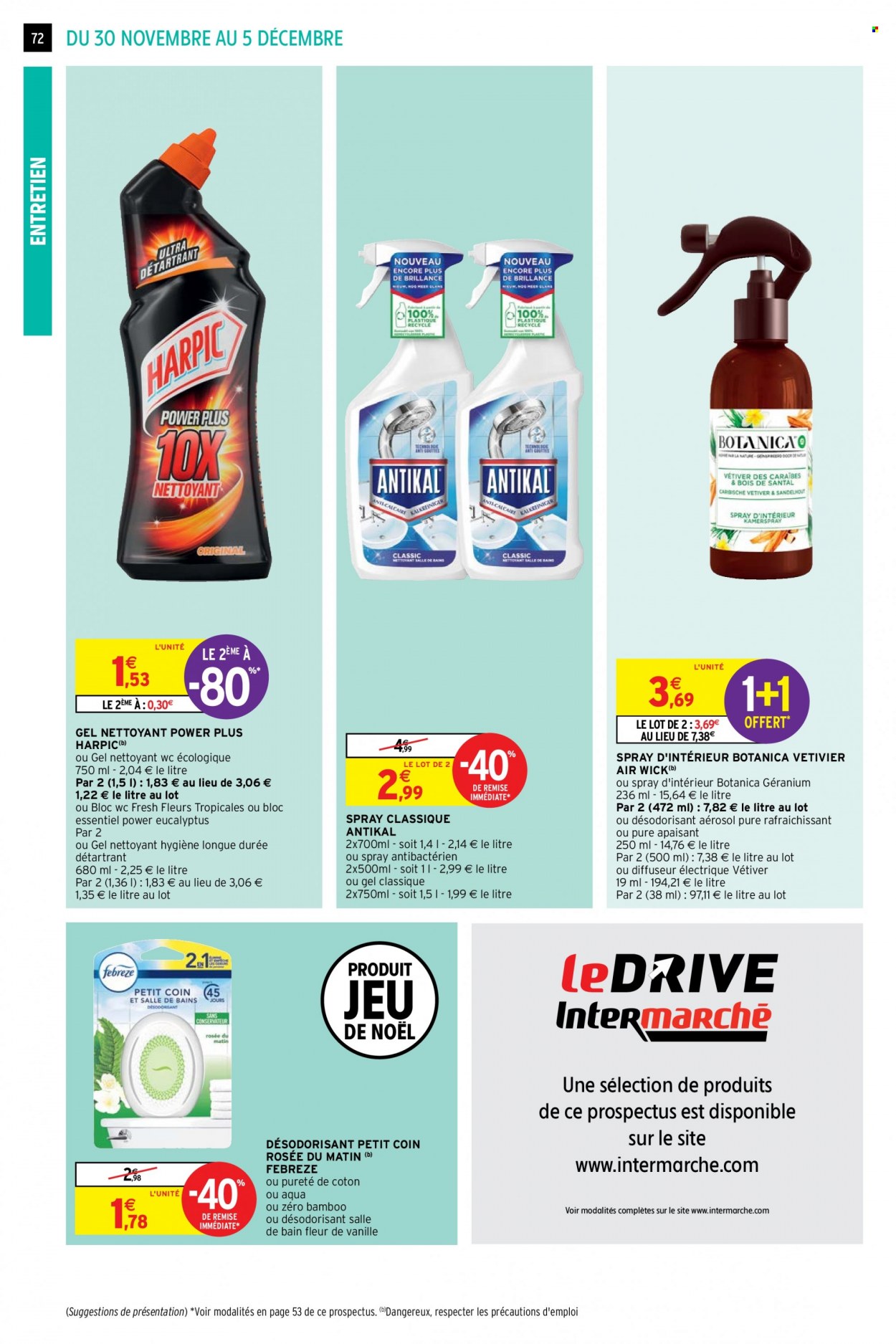 Catalogue Intermarché Hyper - 30/11/2021 - 05/12/2021. Page 72