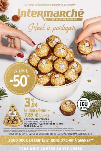 Catalogue Intermarché Express - 30/11/2021 - 05/12/2021.
