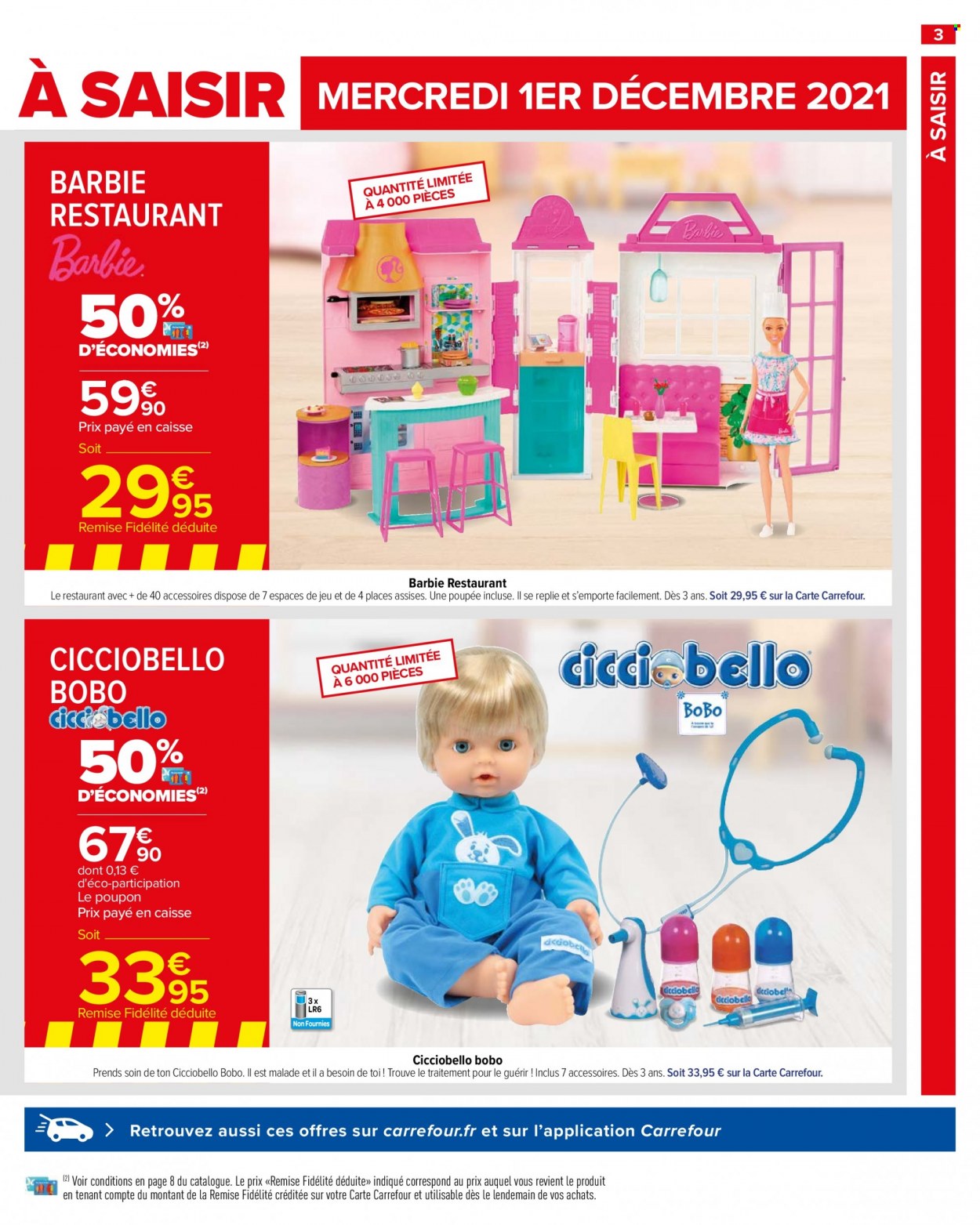 Catalogue Carrefour Hypermarchés - 30/11/2021 - 13/12/2021. Page 3