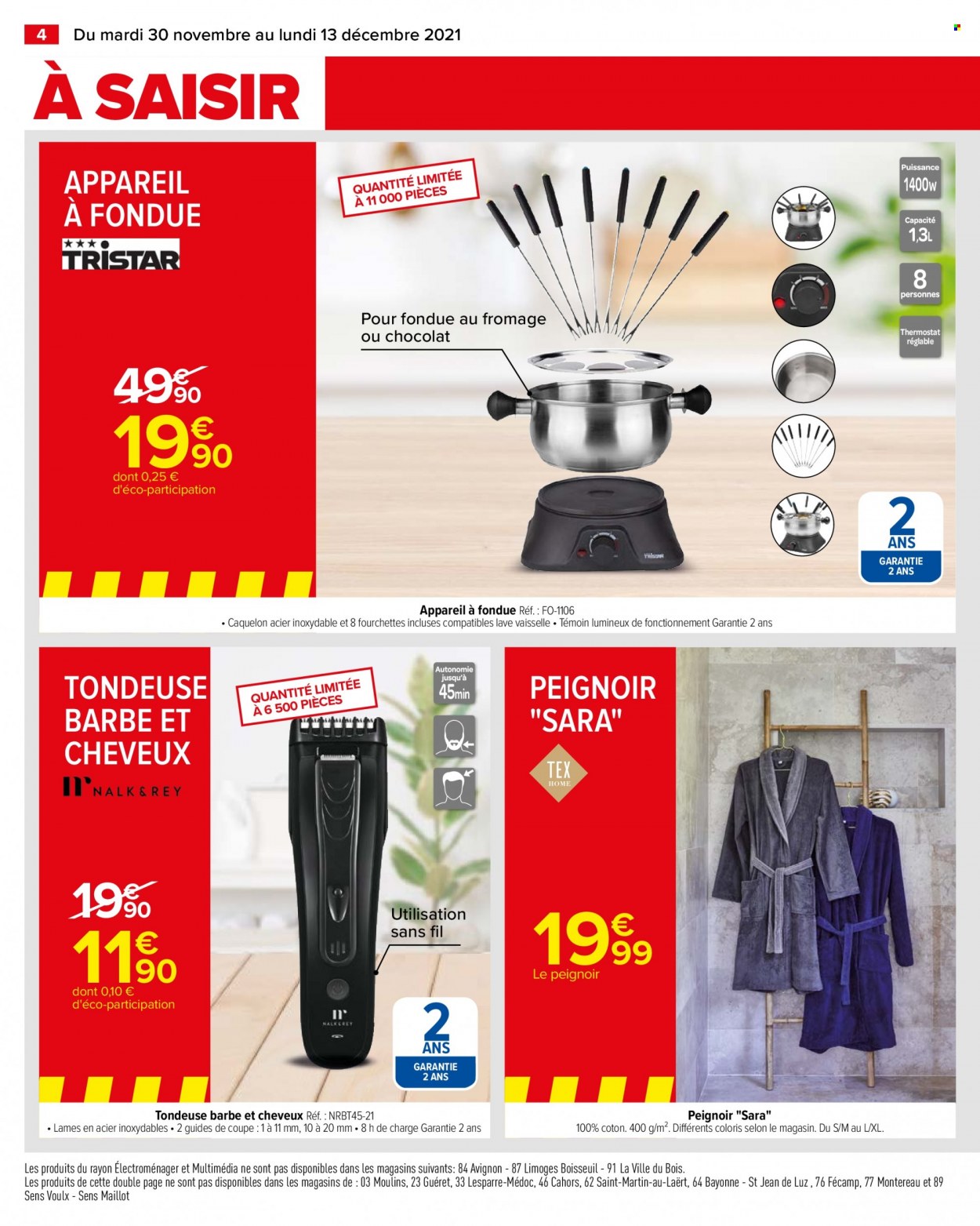Catalogue Carrefour Hypermarchés - 30/11/2021 - 13/12/2021. Page 4
