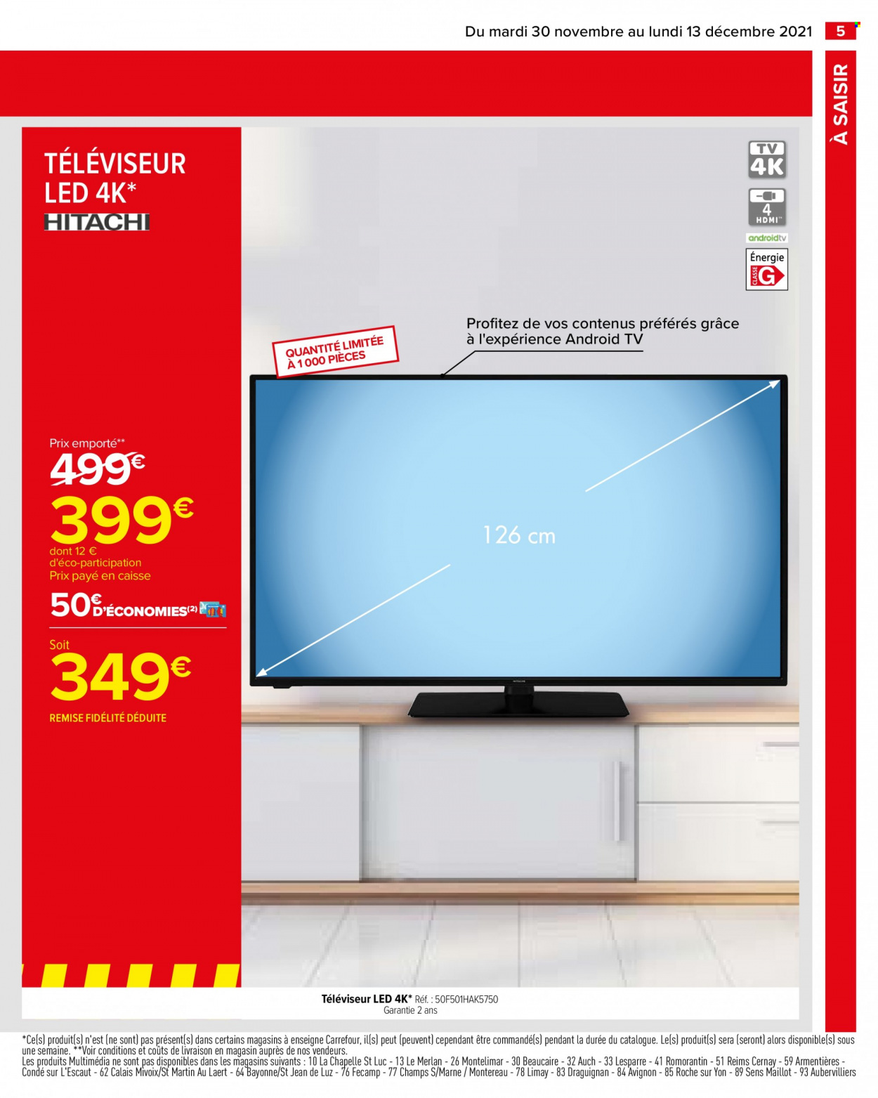 Catalogue Carrefour Hypermarchés - 30/11/2021 - 13/12/2021. Page 5