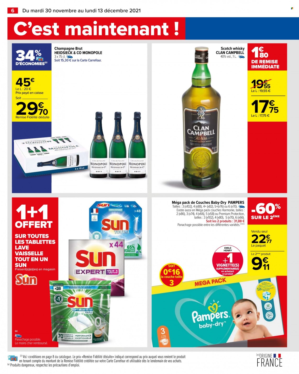 Catalogue Carrefour Hypermarchés - 30/11/2021 - 13/12/2021. Page 6