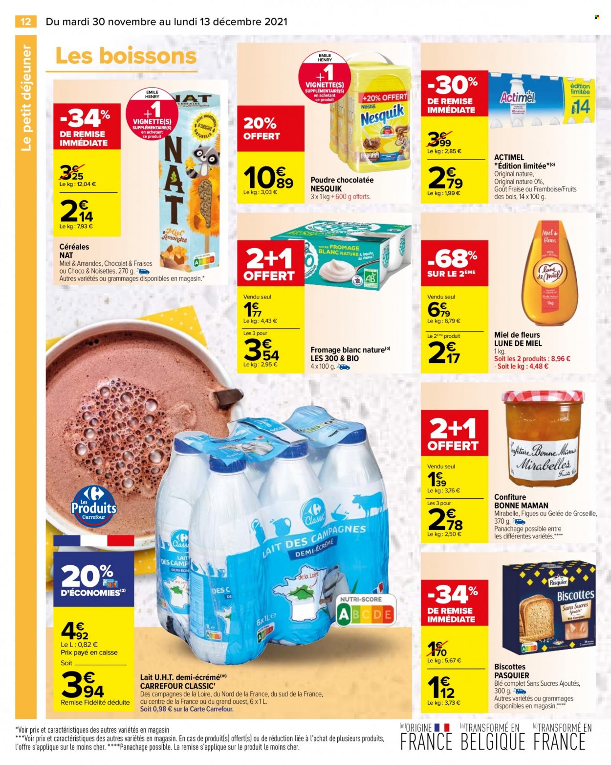 Catalogue Carrefour Hypermarchés - 30/11/2021 - 13/12/2021. Page 12