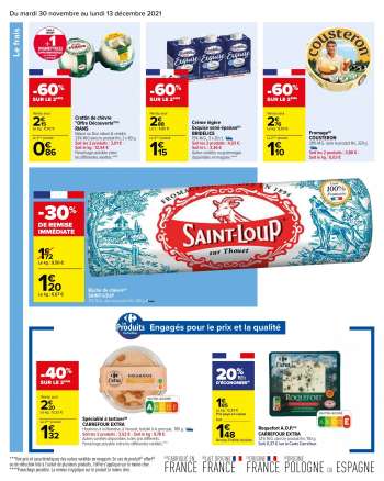 Catalogue Carrefour Hypermarchés - 30/11/2021 - 13/12/2021.