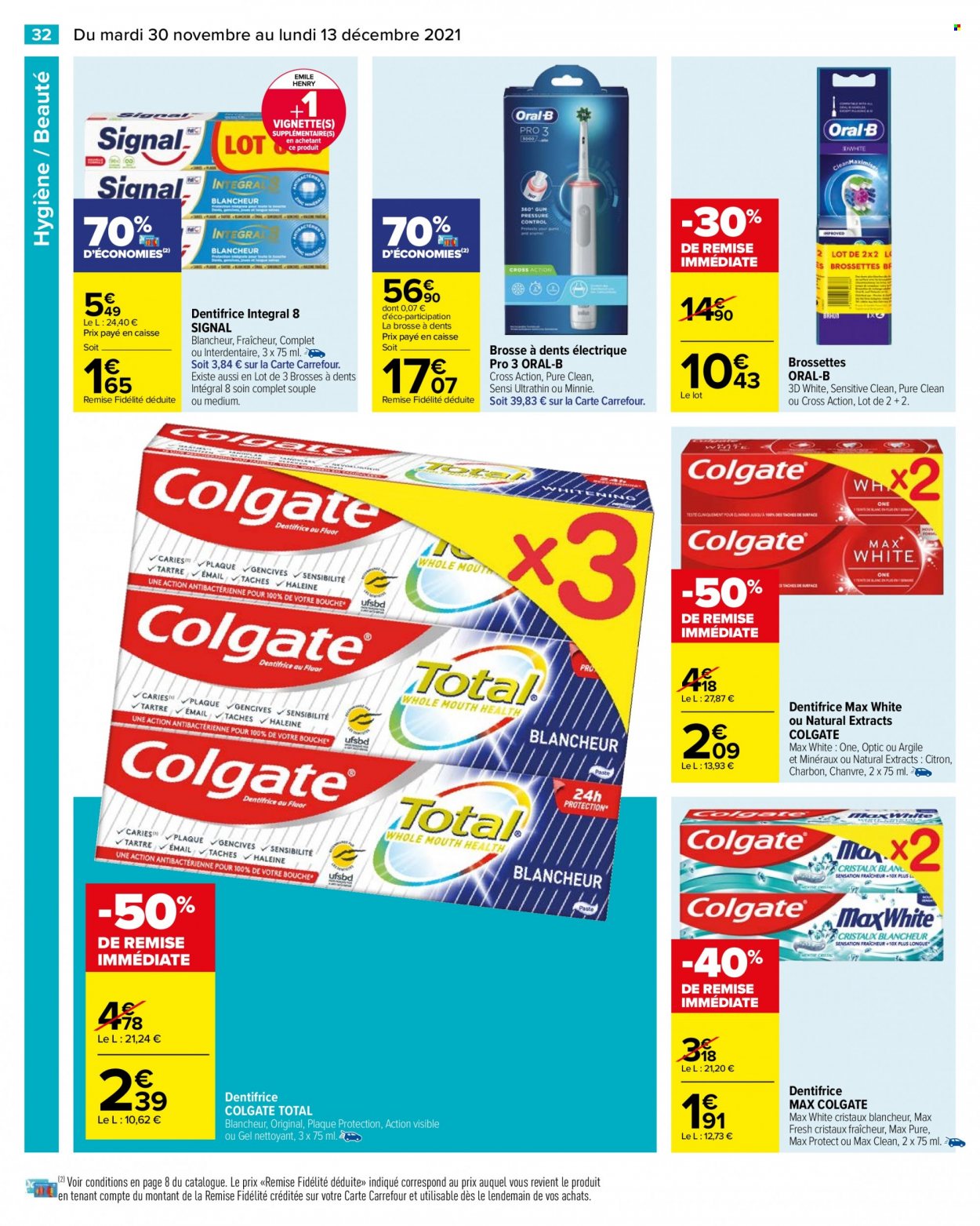 Catalogue Carrefour Hypermarchés - 30/11/2021 - 13/12/2021. Page 40