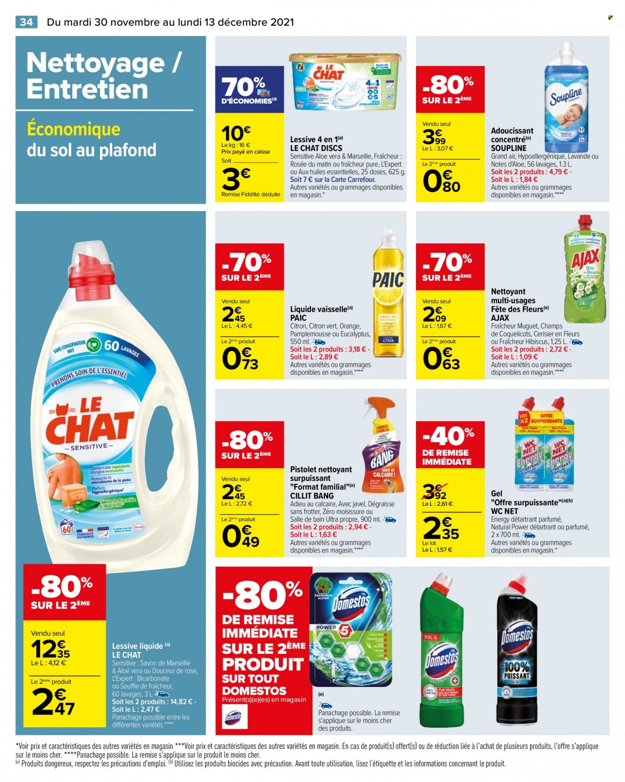 Catalogue Carrefour Hypermarchés - 30/11/2021 - 13/12/2021. Page 42