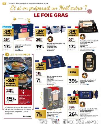 Catalogue Carrefour Hypermarchés - 30/11/2021 - 13/12/2021.