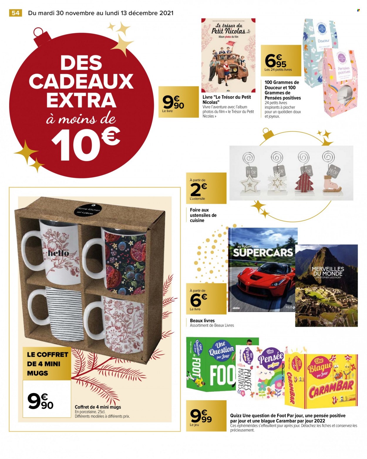 Catalogue Carrefour Hypermarchés - 30/11/2021 - 13/12/2021. Page 62