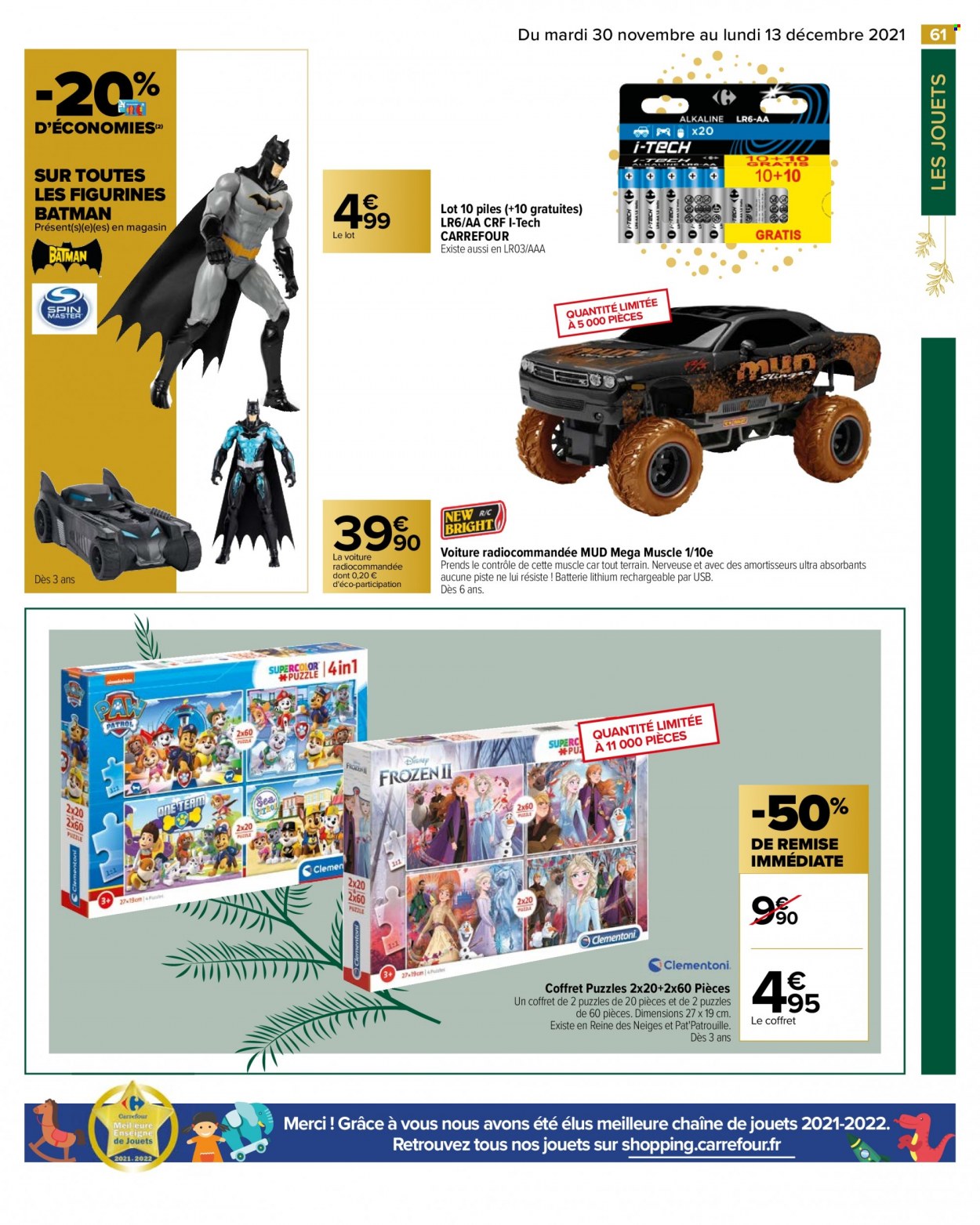 Catalogue Carrefour Hypermarchés - 30/11/2021 - 13/12/2021. Page 69