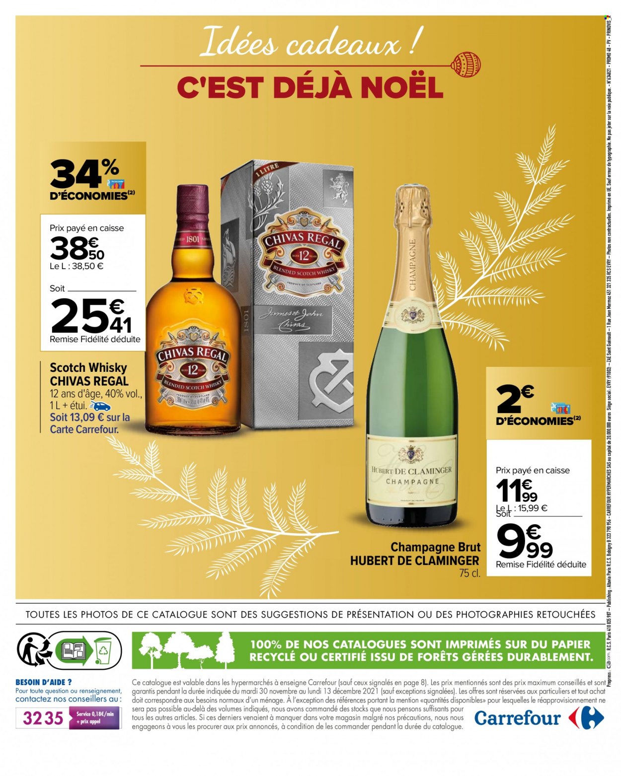Catalogue Carrefour Hypermarchés - 30/11/2021 - 13/12/2021. Page 80