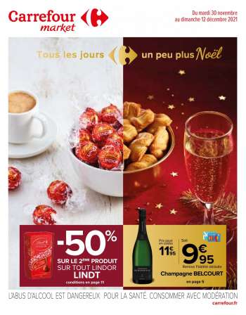 Catalogue Carrefour Market - 30/11/2021 - 12/12/2021.