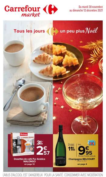 Catalogue Carrefour Market - 30/11/2021 - 12/12/2021.