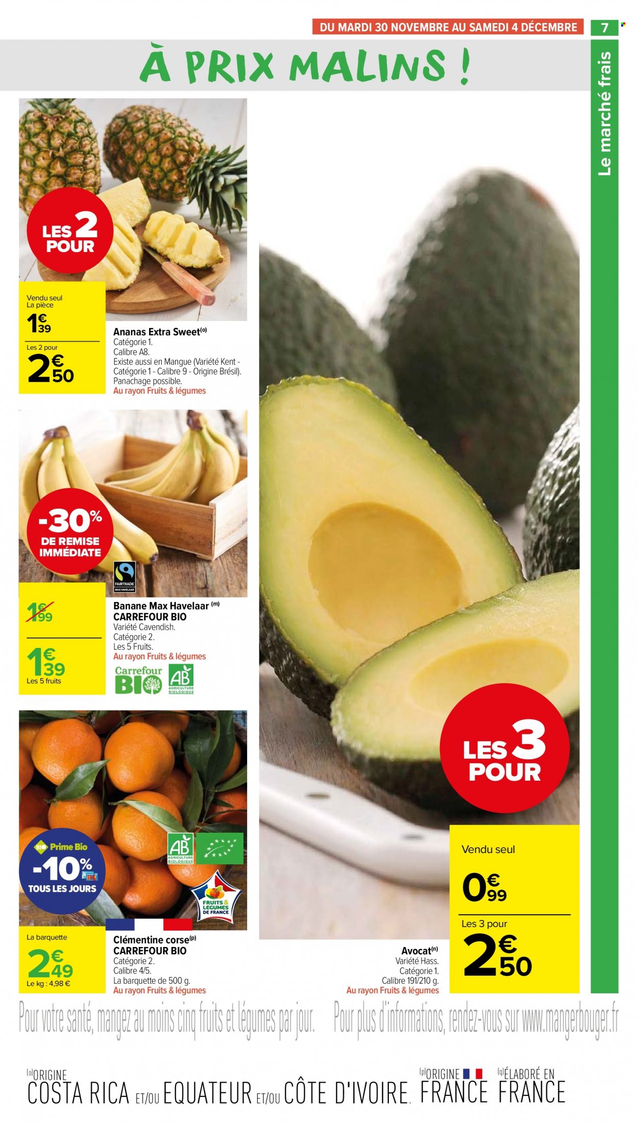Catalogue Carrefour Market - 30/11/2021 - 12/12/2021. Page 7