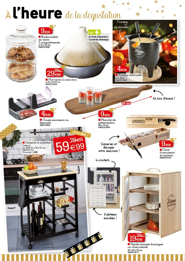 thumbnail - Catalogue Kandy - 29/11/2021 - 09/12/2021 - Produits soldés - couteau, verre, desserte. Page 4.