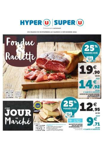 Catalogue Magasins U - 30/11/2021 - 04/12/2021.