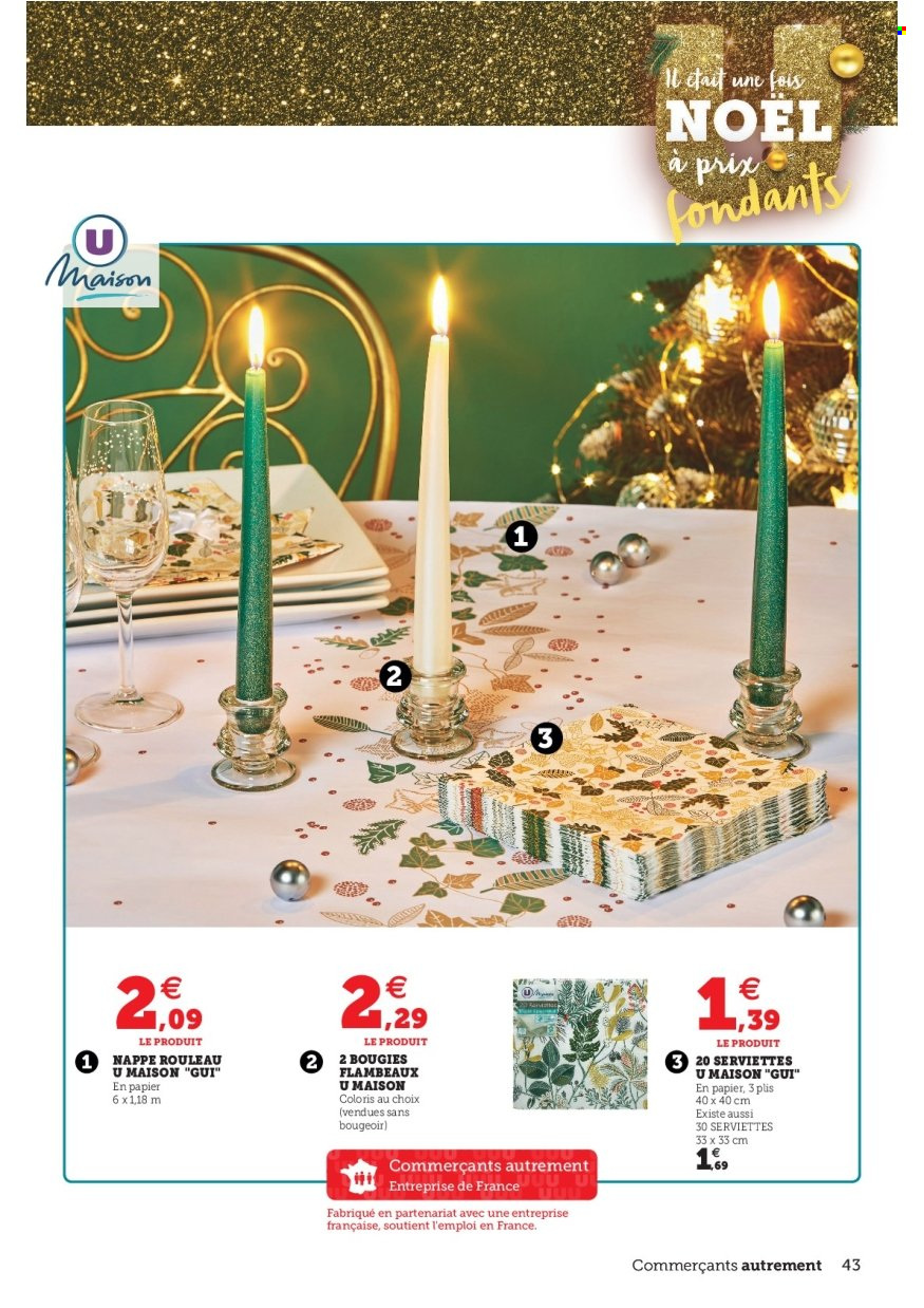 Catalogue SUPER U - 30/11/2021 - 11/12/2021. Page 43