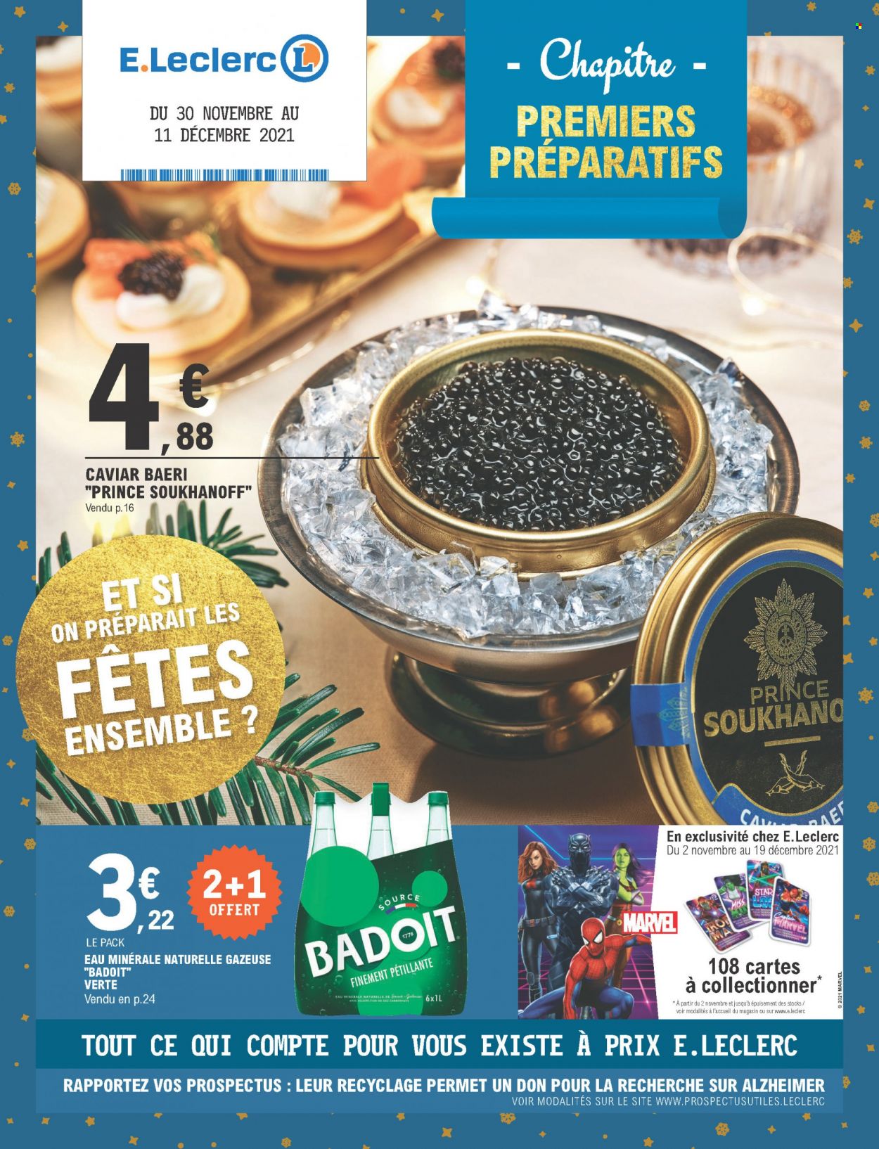 Catalogue E.Leclerc - 30/11/2021 - 11/12/2021. Page 1
