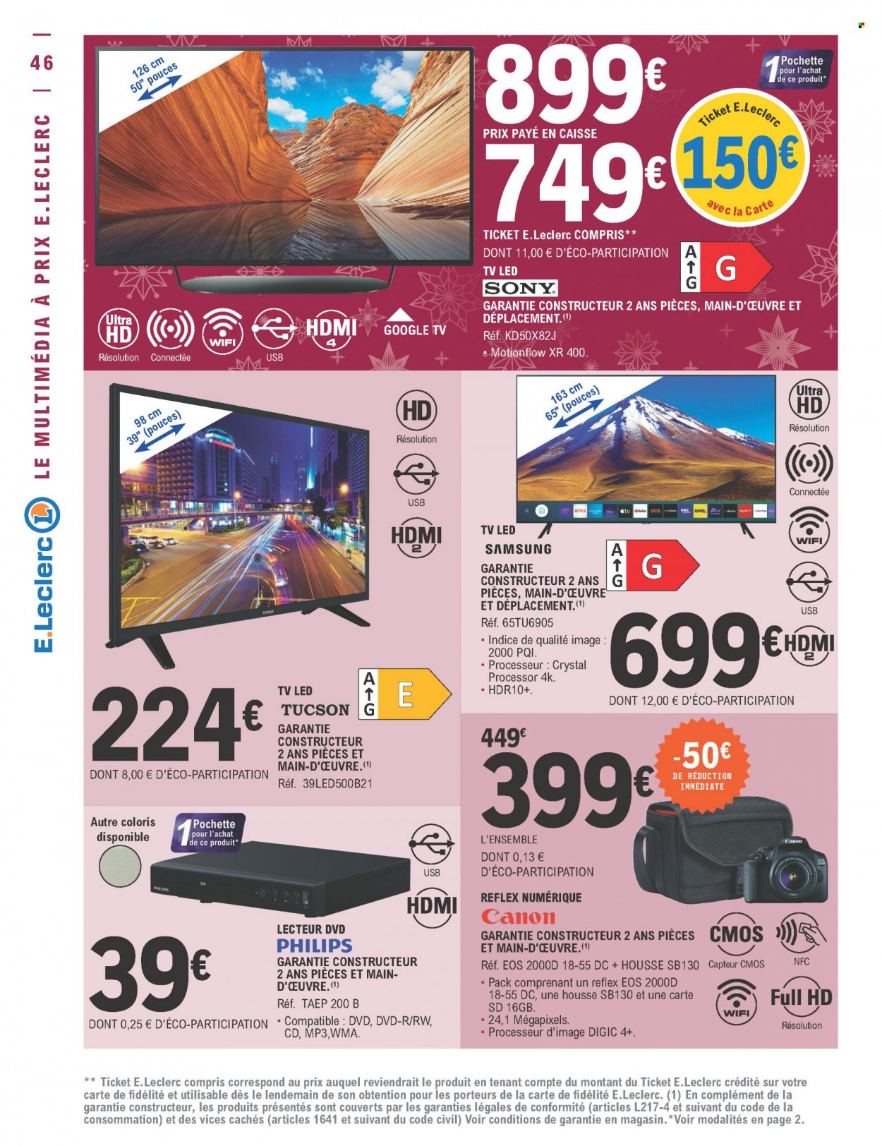 Catalogue E.Leclerc - 30/11/2021 - 11/12/2021. Page 46