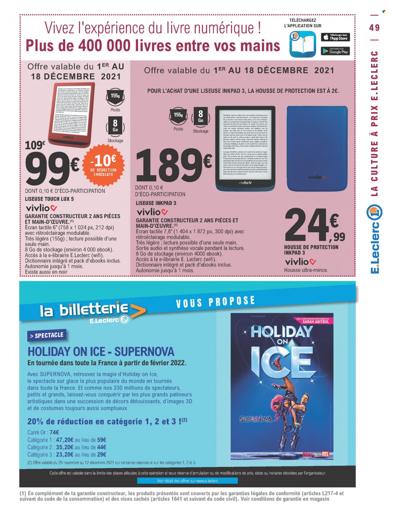 Catalogue E.Leclerc - 30/11/2021 - 11/12/2021. Page 49