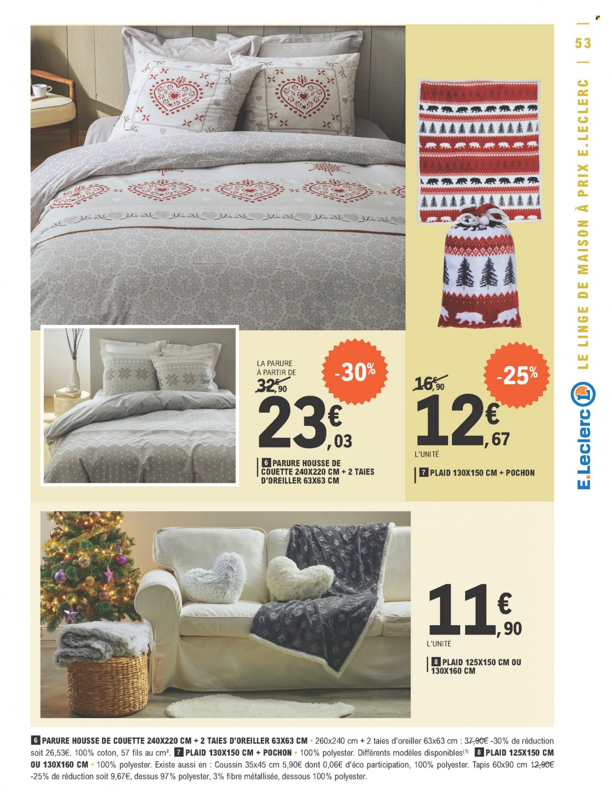 Catalogue E.Leclerc - 30/11/2021 - 11/12/2021. Page 53