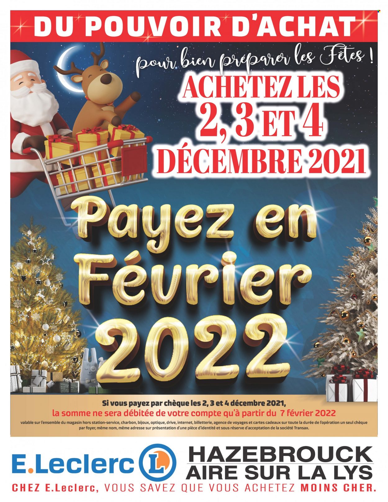 Catalogue E.Leclerc - 29/11/2021 - 05/12/2021. Page 1