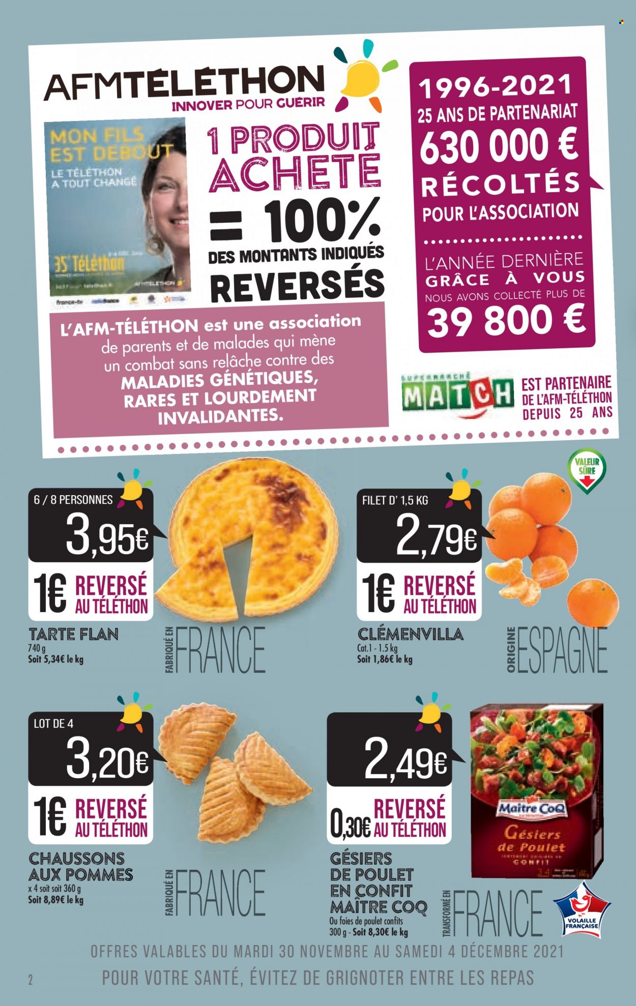 Catalogue Supermarché Match - 30/11/2021 - 12/12/2021. Page 2