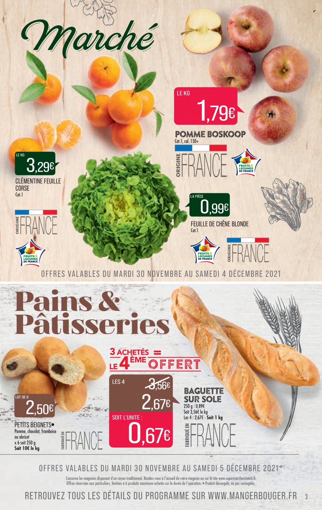 Catalogue Supermarché Match - 30/11/2021 - 12/12/2021. Page 3