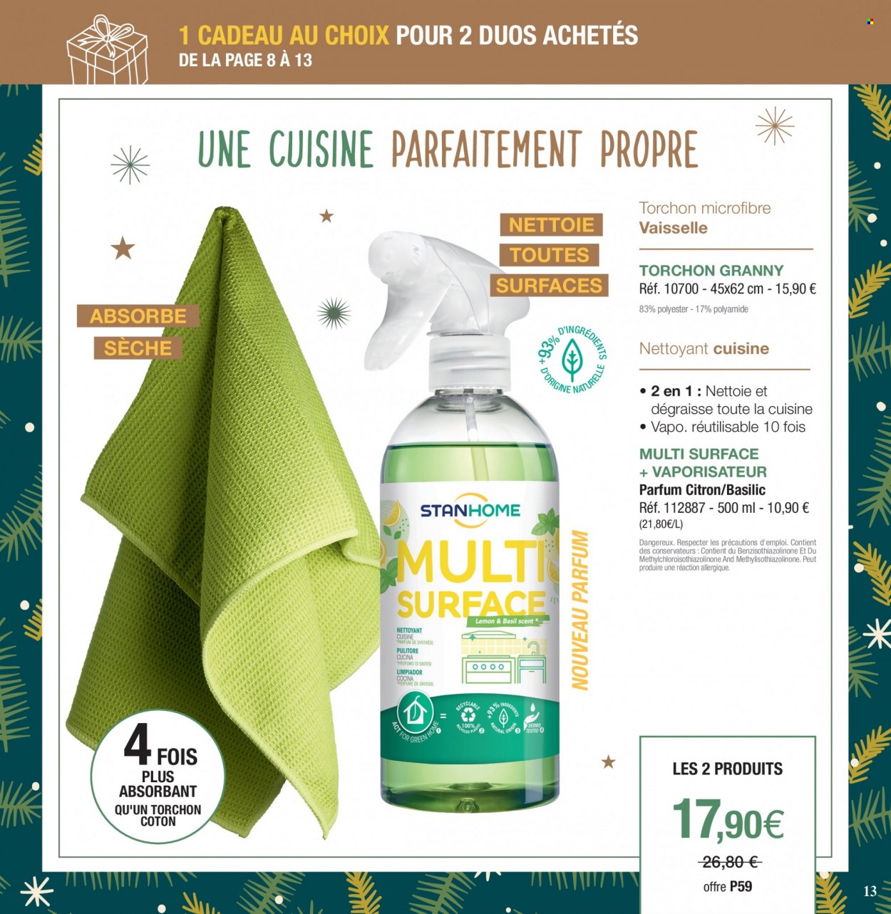 Catalogue Stanhome - 29/11/2021 - 26/12/2021. Page 13