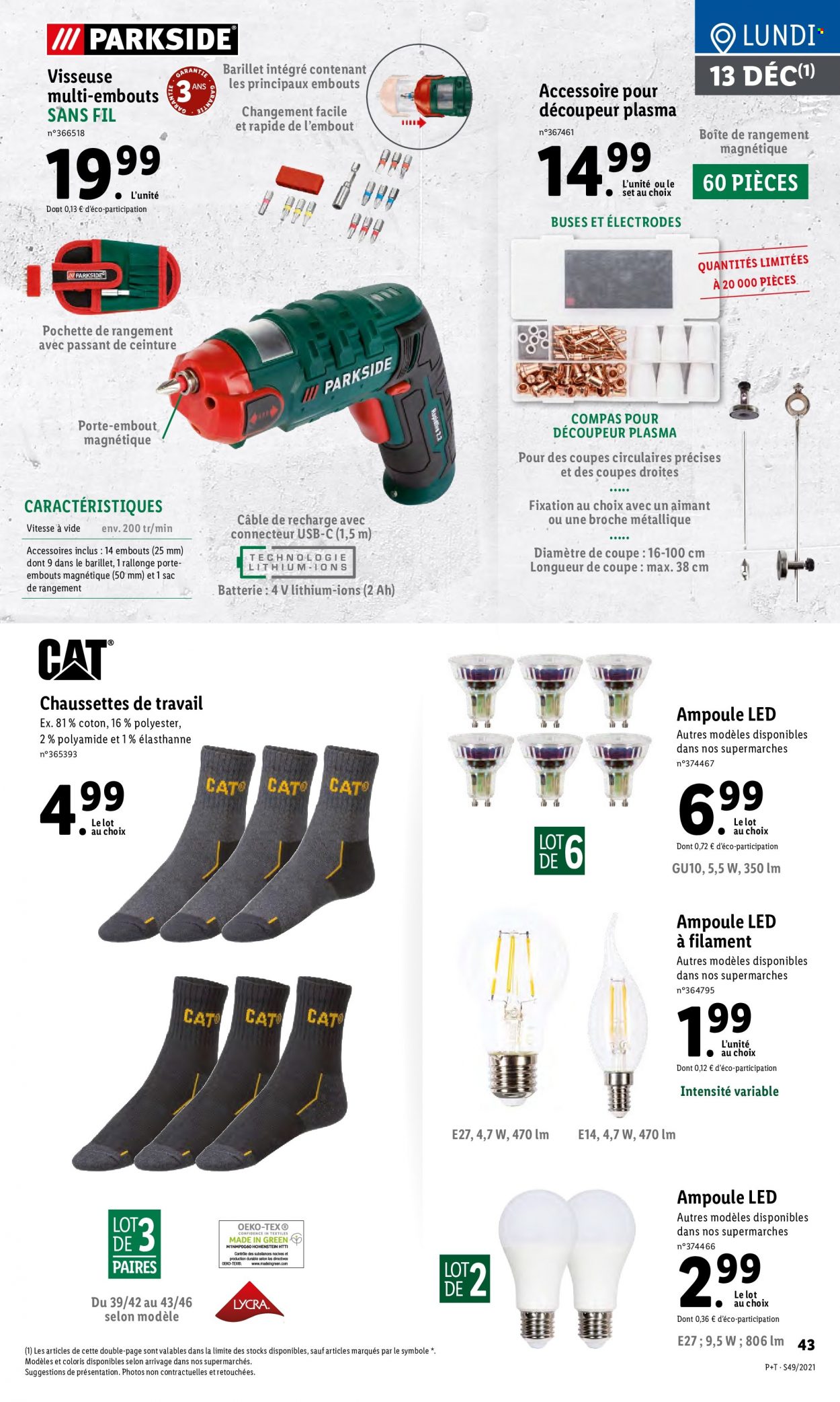 Catalogue Lidl - 08/12/2021 - 14/12/2021. Page 45