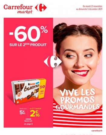 Catalogue Carrefour Market - 23/11/2021 - 05/12/2021.