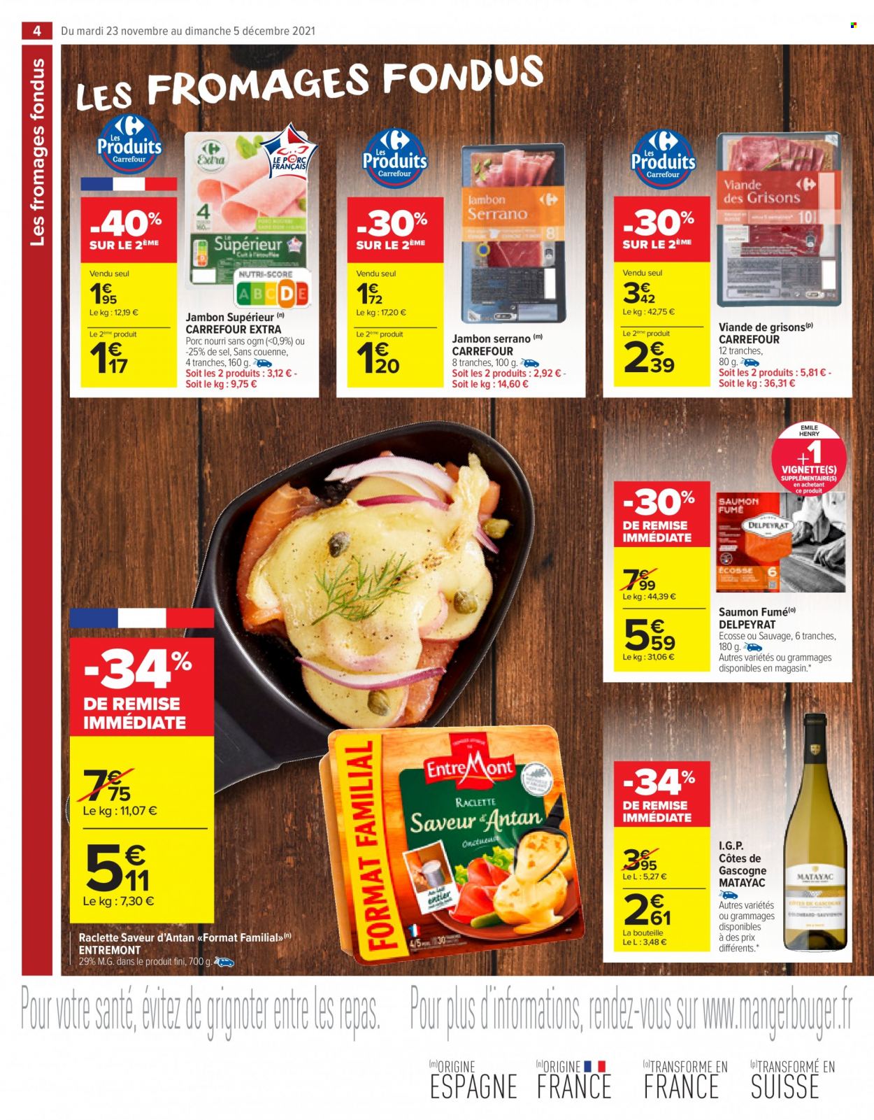 Catalogue Carrefour Market - 23/11/2021 - 05/12/2021. Page 4