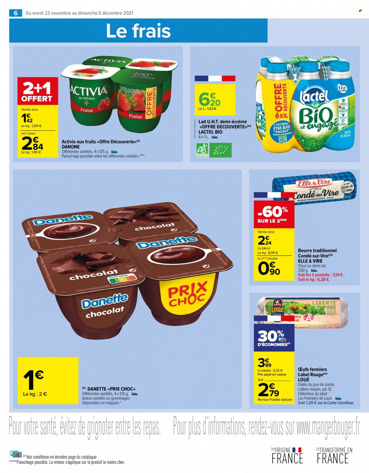 Catalogue Carrefour Market - 23/11/2021 - 05/12/2021. Page 6