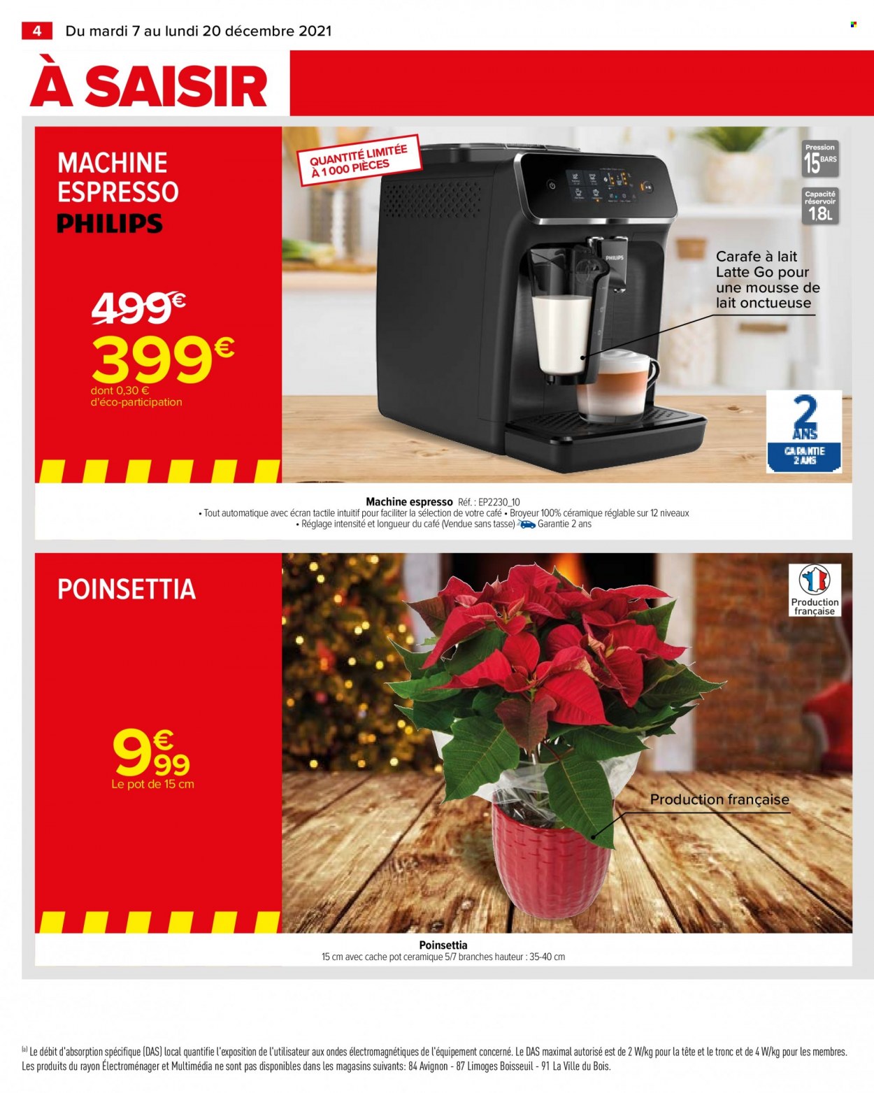 Catalogue Carrefour Hypermarchés - 07/12/2021 - 20/12/2021. Page 4