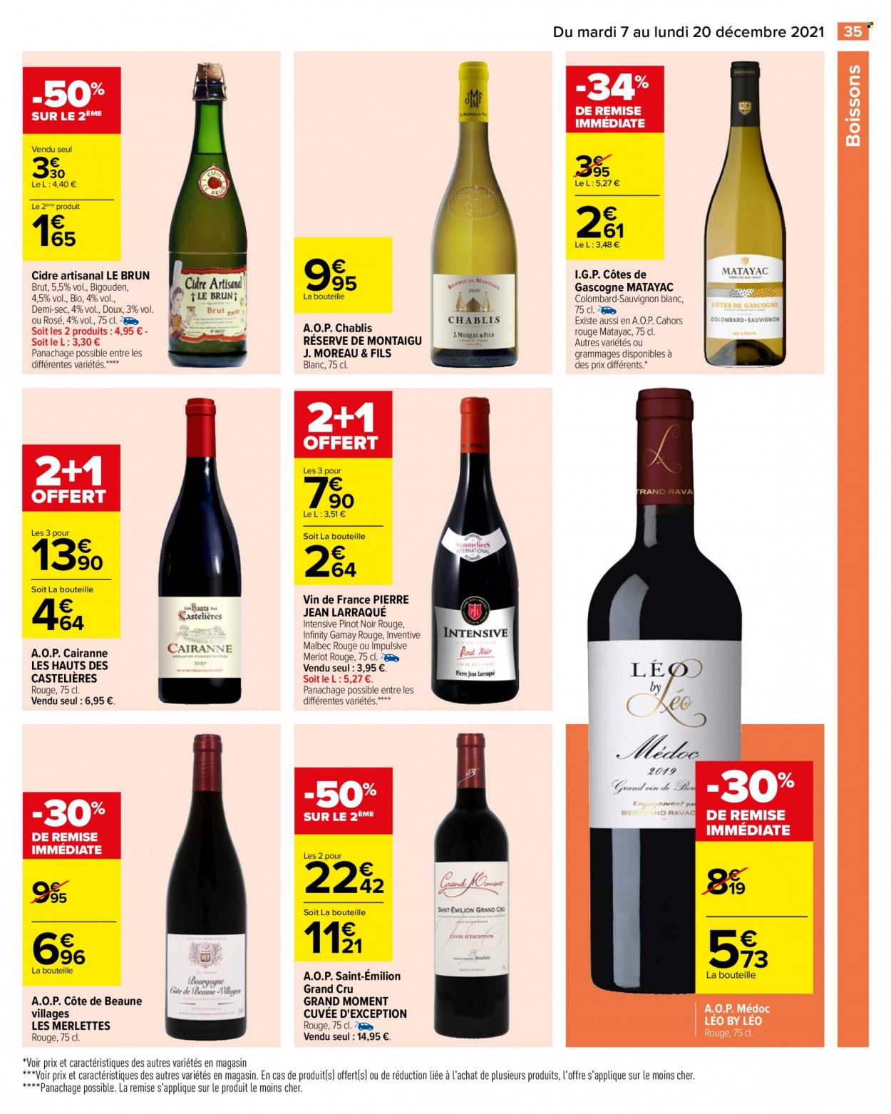 Catalogue Carrefour Hypermarchés - 07/12/2021 - 20/12/2021. Page 35