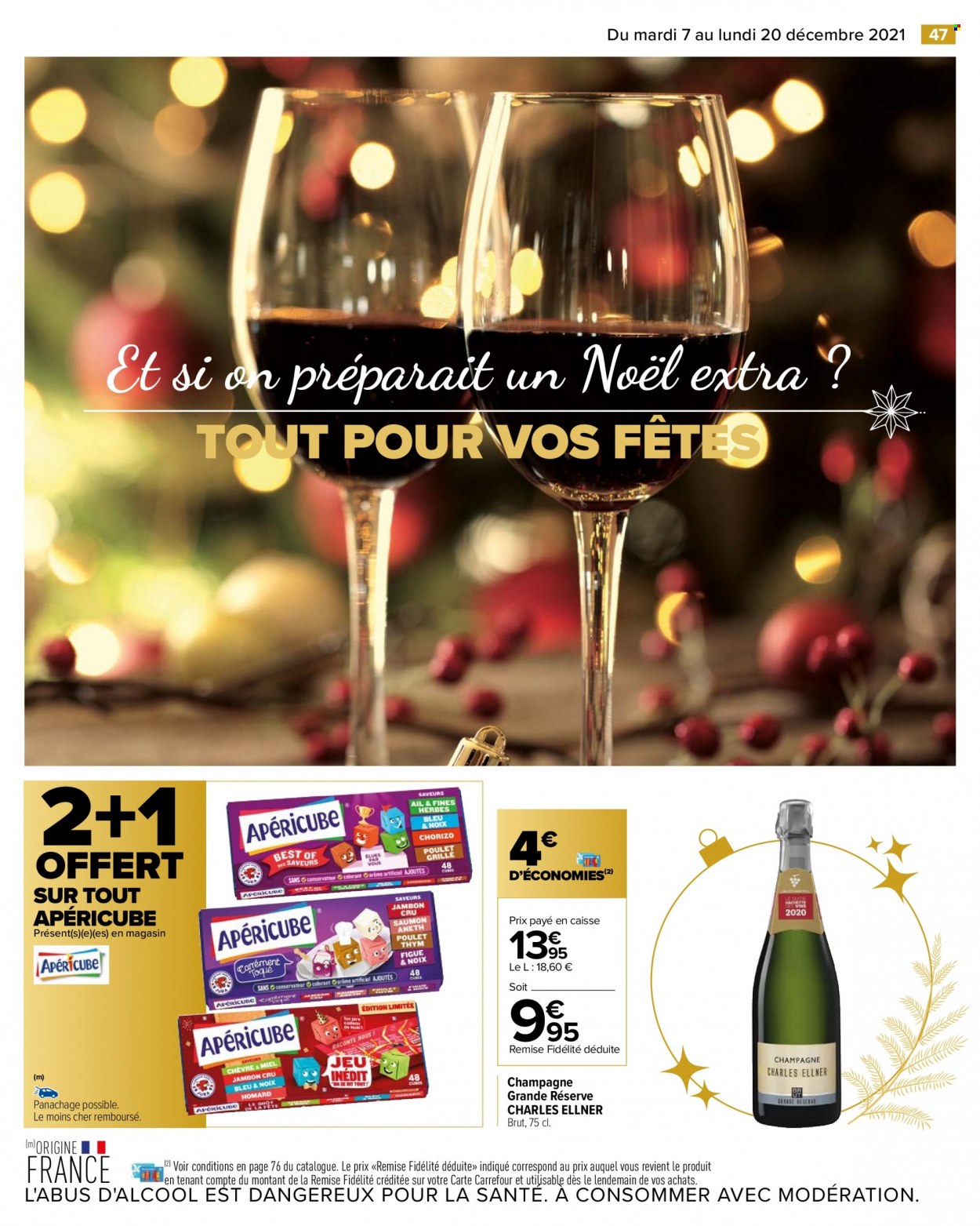 Catalogue Carrefour Hypermarchés - 07/12/2021 - 20/12/2021. Page 47