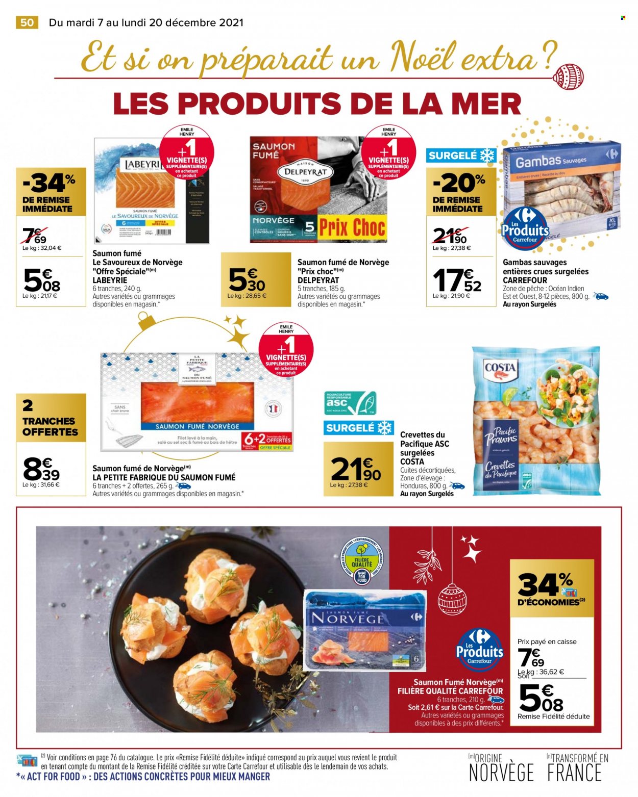 Catalogue Carrefour Hypermarchés - 07/12/2021 - 20/12/2021. Page 50