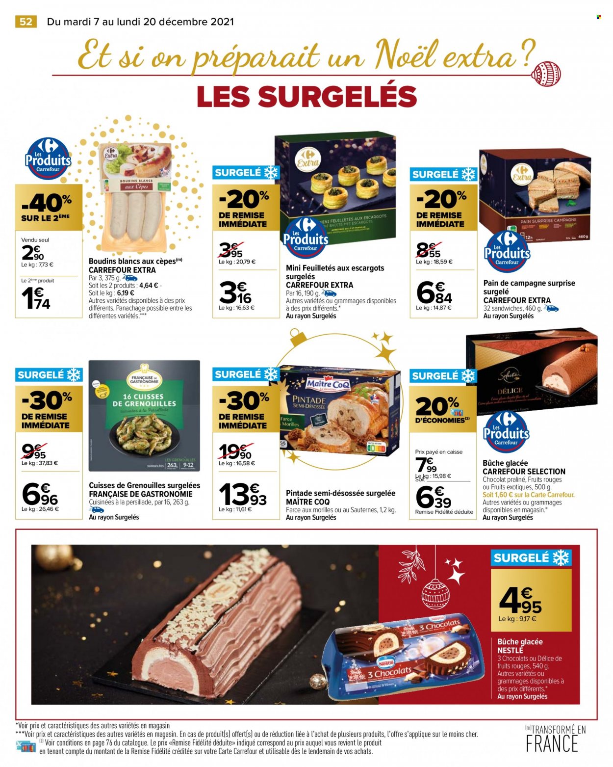 Catalogue Carrefour Hypermarchés - 07/12/2021 - 20/12/2021. Page 54