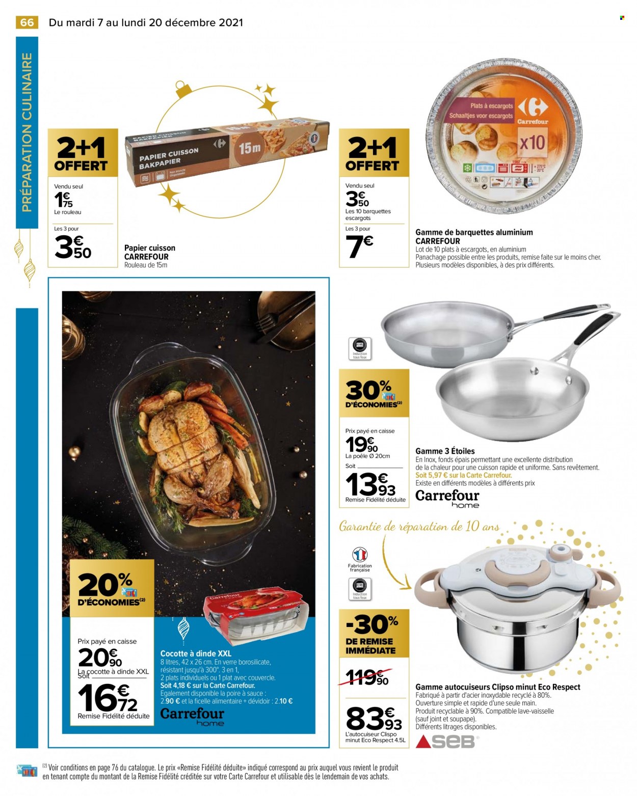 Catalogue Carrefour Hypermarchés - 07/12/2021 - 20/12/2021. Page 68