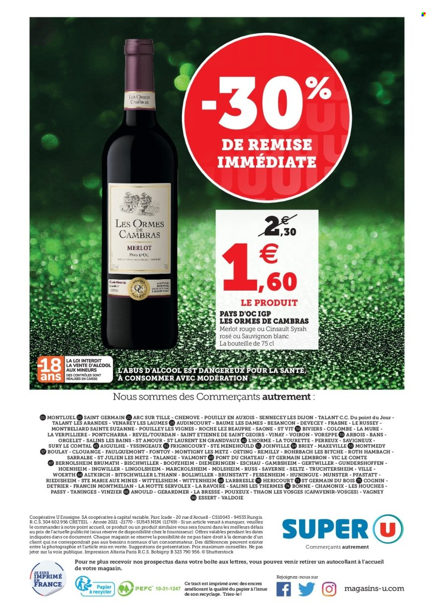 Catalogue SUPER U - 07/12/2021 - 18/12/2021. Page 32