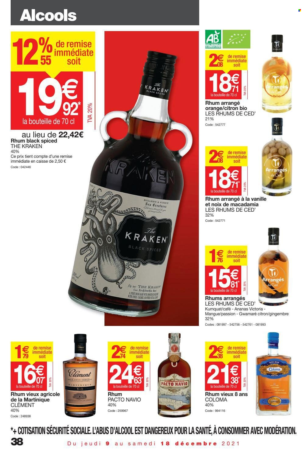 Catalogue Promocash - 09/12/2021 - 18/12/2021. Page 38